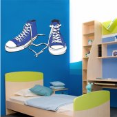 Shoe Wall Stickers