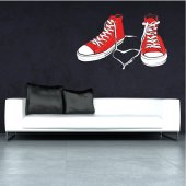 Shoe Wall Stickers