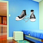 Shoe Wall Stickers