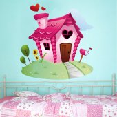 Small House Wall Stickers