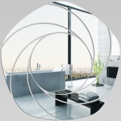 Specchio acrilico plexiglass - Spirali design