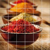 Spices - Tiles Wall Stickers