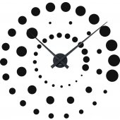 Spiral Clock Wall Stickers