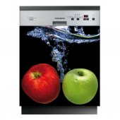 Spülmaschine Aufkleber Apfel