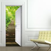 Staircase Door Stickers