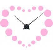 Sticker ceas de Perete Inima