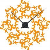 Sticker ceas de Perete Ornament