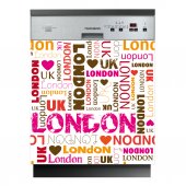 Sticker Masina de Spalat Vase London