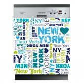 Sticker Masina de Spalat Vase New York