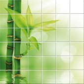 Sticker pentru faianta Bambus