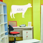 Sticker tabla velleda Vaca