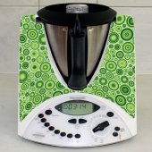 Sticker Thermomix TM 31 Design Rotund Verde