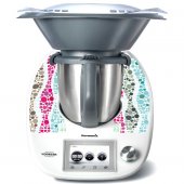 Sticker Thermomix TM 5 Mozaic in Culori