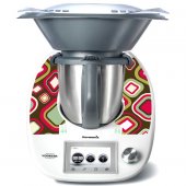Sticker Thermomix TM 5 Patrat Abstract