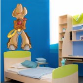 Autocollant Stickers enfant cowboy