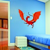 Autocollant Stickers enfant dragon