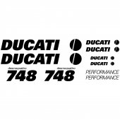 Autocollant - Stickers Ducati 748 desmoquattro