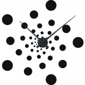 Stickers Horloge illusion