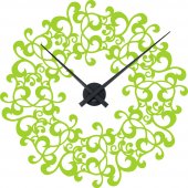 Stickers Horloge ornement