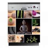 Stickers lave vaisselle bouddha