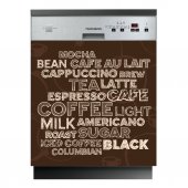 Stickers lave vaisselle coffee