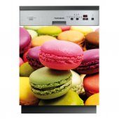 Stickers lave vaisselle macarons