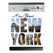 Stickers lave vaisselle New-York