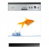 Stickers lave vaisselle poisson