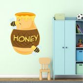 Stickers Ruche Abeilles