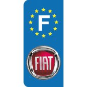 Stickers Plaque Fiat