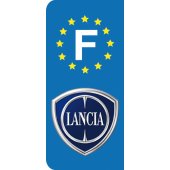 Stickers Plaque Lancia