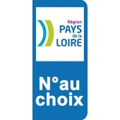 Stickers Plaque Pays de la Loire