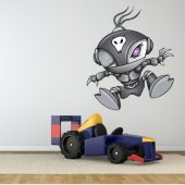 Autocollant Stickers enfant robot alien