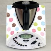 Stickers Thermomix TM31  A pois multucolor
