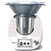 Stickers Thermomix TM5 Coeur rose