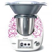 Stickers Thermomix TM5 Liseret fushia