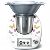 Stickers Thermomix TM5 Papillon en folie