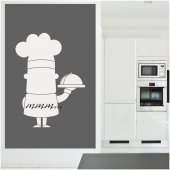 Stickers velleda chef cuisine