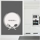 Stickers velleda cuisine couverts