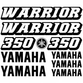 Autocollant - Stickers Yamaha 350 WARRIOR