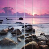 Sunset - Tiles Wall Stickers