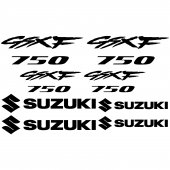 Suzuki GsxF 750 Decal Stickers kit