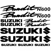 Suzuki N600 bandit Decal Stickers kit