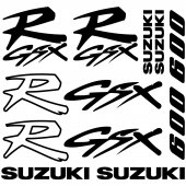 Suzuki R Gsx 600 Aufkleber-Set