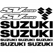 Suzuki SV650 Aufkleber-Set