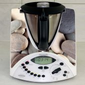 Thermomix TM31 Aufkleber Kieselsteine