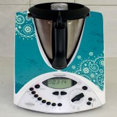 Thermomix TM31 Aufkleber türkis