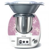 Thermomix TM5 Aufkleber Blumen