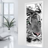 Tiger Door Stickers