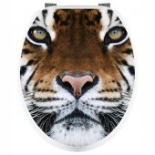 Tiger - Toilet Seat Decal Sticker